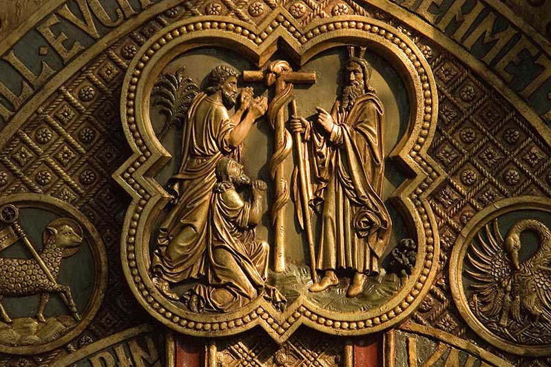Herz-Jesu Altar: Moses